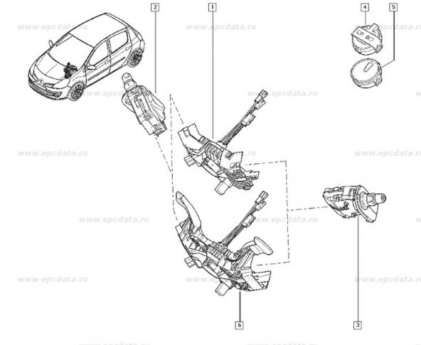 RENAULT MEGANE 2 YAĞMUR SENSÖRÜ JELİ 7701062615 - 2