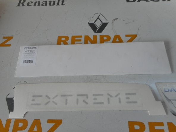 MEGANE 2 ARKA KAPI EXTREME YAZISI 8200734259