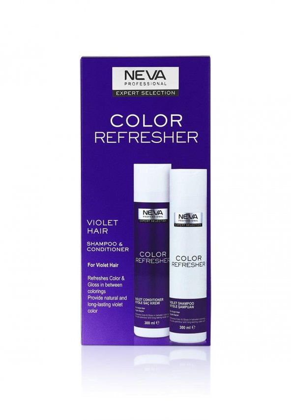 Neva Color Refresher- Renk Yenileyici Viyole Şampuan & Krem Set 300 Ml*2