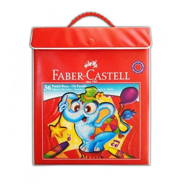 Faber Castel 36 Renk Çantalı Pastel Boya Seti 6156
