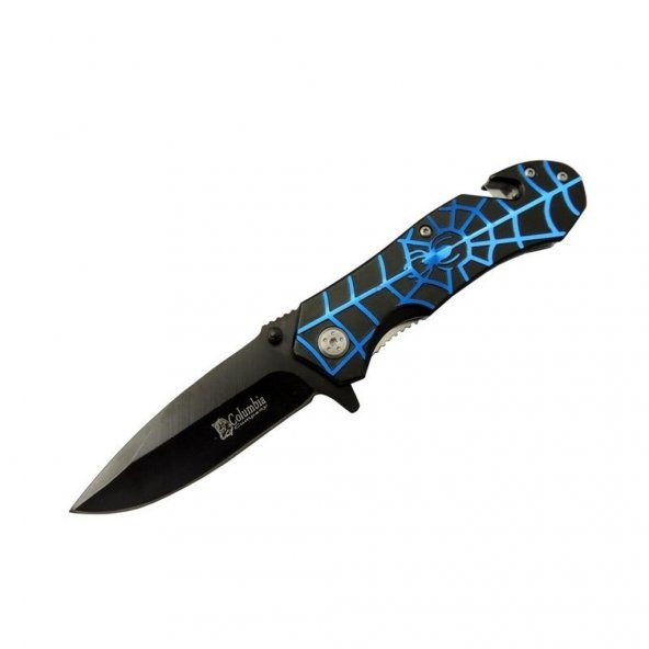 Columbia FST-3002 Blue Spider Folding Knife Çakı