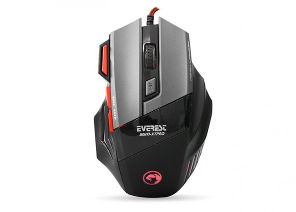 Everest SGM-X7 PRO Siyah 4800 Dpi Makrolu Oyuncu Mouse