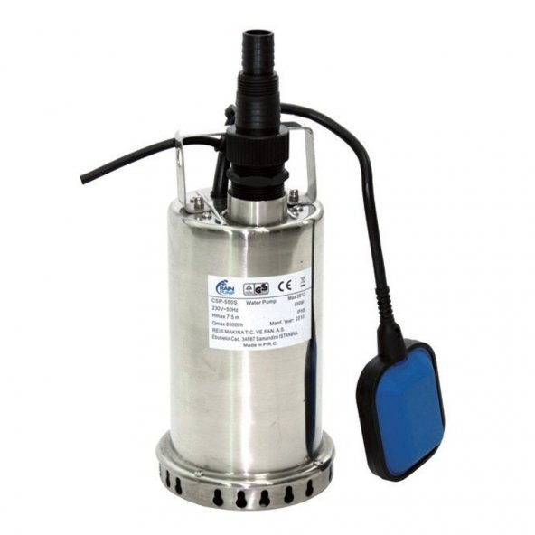 Rain Pump CSP 550S krom gövdeli dalgıç su pompası