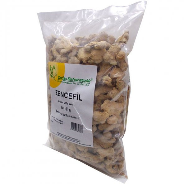 Zencefil Kökü Tane Doğal 1000 Gr Paket - 3