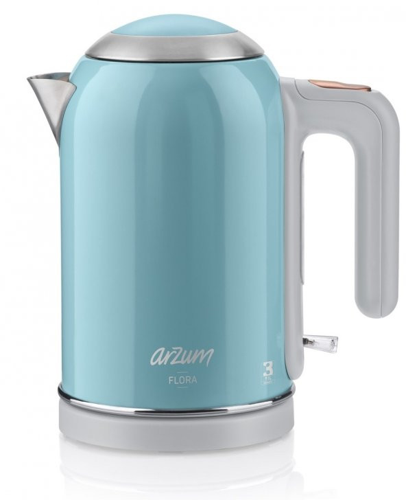 Arzum AR 3012 Flora Gizli Rezistanslı 1Litre Su Isıtıcı - Marin ürün görseli