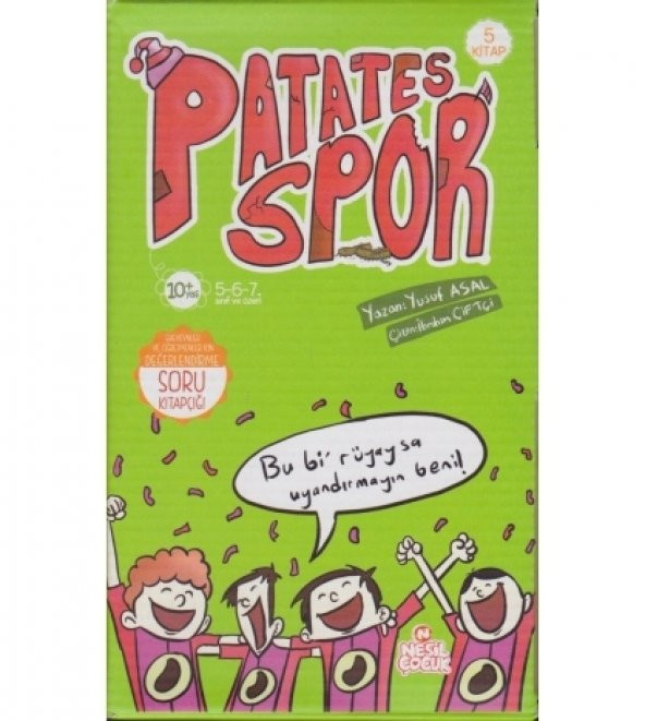 Patates Spor Kitap Seti 5 Kitap Yusuf Asal