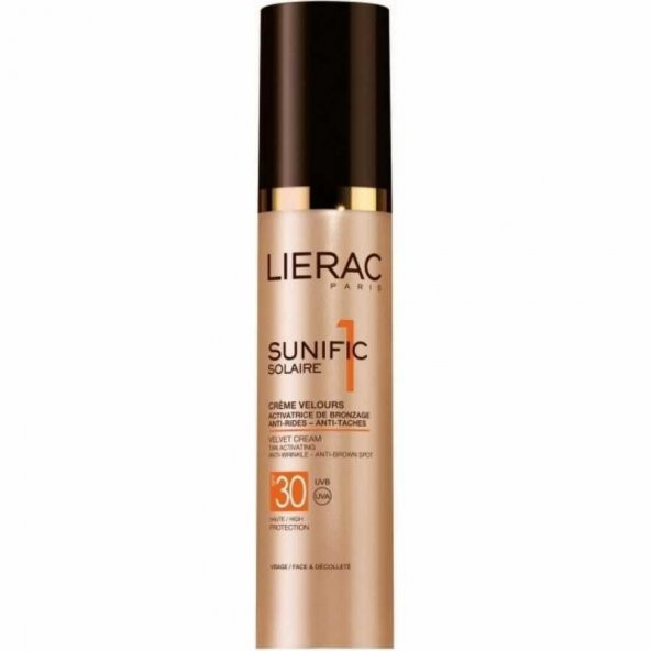 Lierac Sunific Solaire 1 Velvet Cream 50 Ml