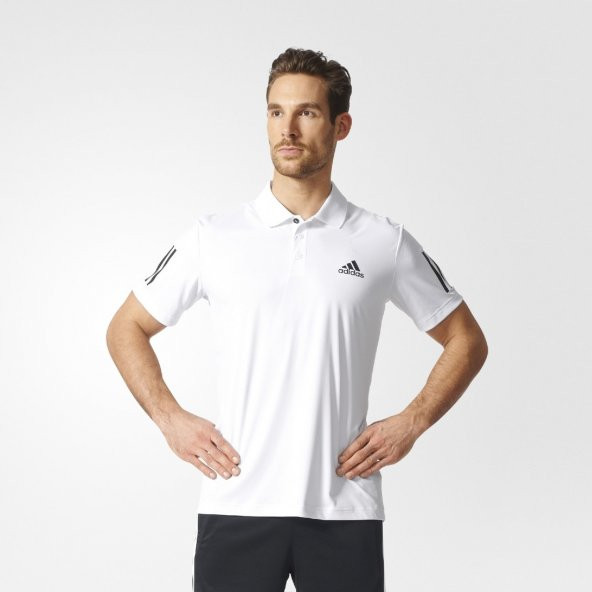Adidas Erkek Tenis Club Polo Beyaz Tişört S97804