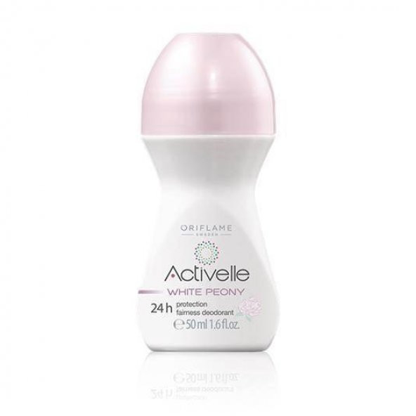 Oriflame Activelle White Peony Bayan Roll - On Deodorant - 50 ml