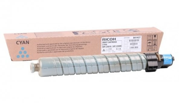 RICOH MP-C2800/3001/3300/3501 MAVİ TONER ORJİNAL 15.000 SAYFA