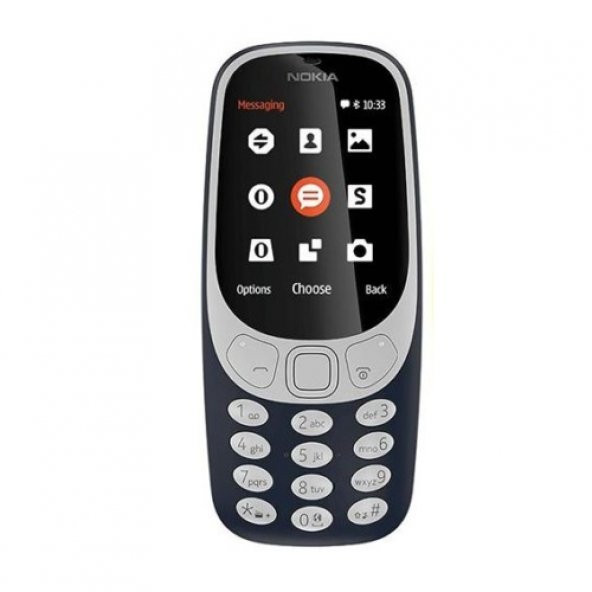 Nokia 3310 Mavi Cep Telefonu (Nokia Tükiye Garantili)