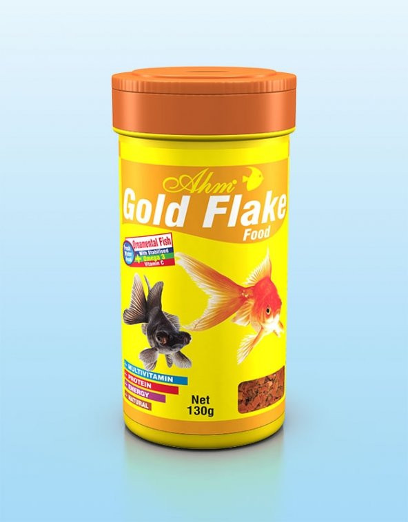Ahm Gold Flake Food 100 ml