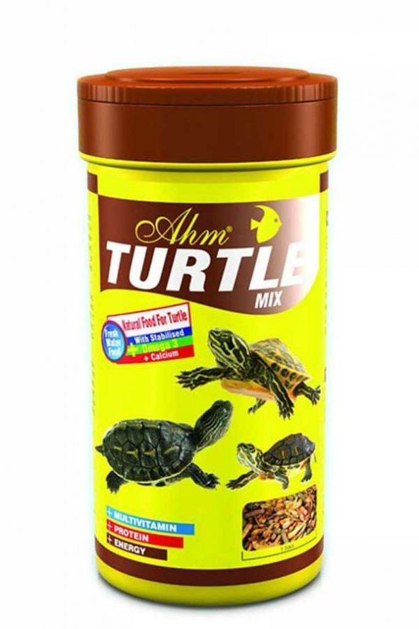 AHM Turtle Mix 100 ml Kaplumbağa Yemi
