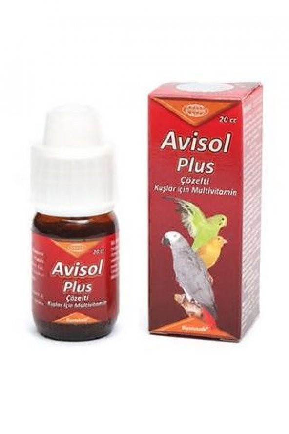 Avisol Plus Multivitamin 20 cc Kuş Vitamini