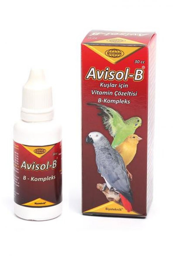 Avisol-B Kompleks Vitamin 30 cc(Tüy Dökümü İçin)
