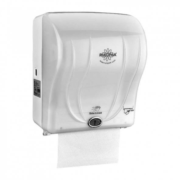 Rulopak Sensörlü Havlu Makinası 21 cm (beyaz)