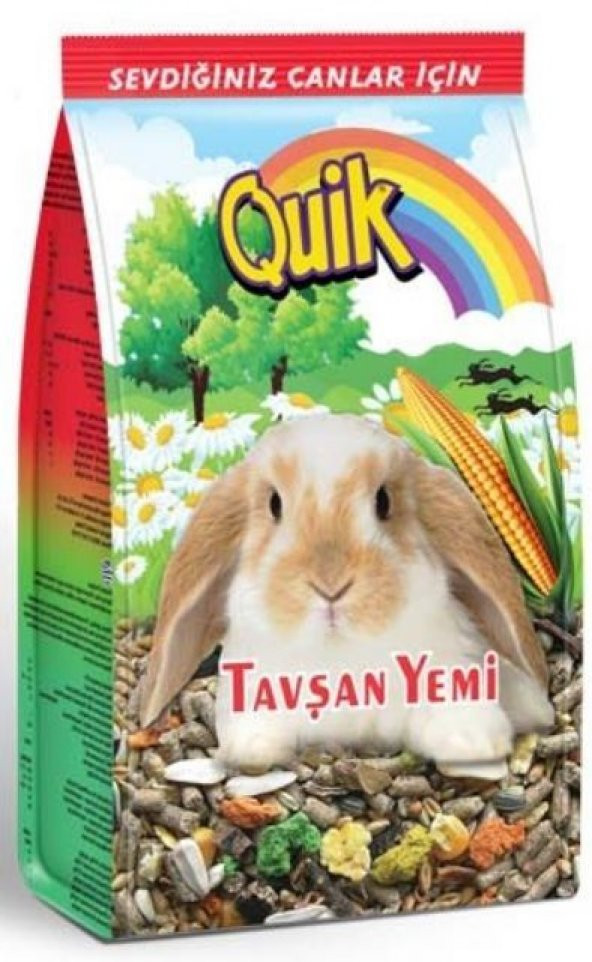 Quik Vitaminli Tavşan Yemi 750 Gr