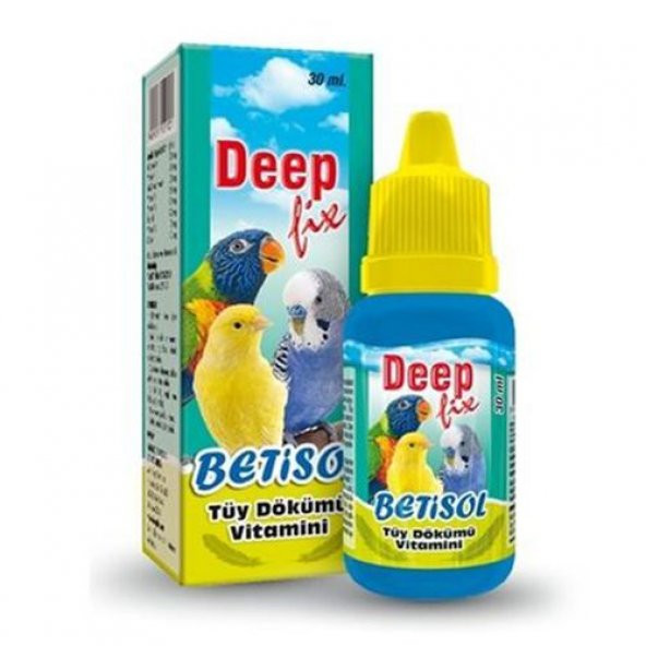 Deep Fix Betisol Kafes Kuşlari İçin B Vitamini Takviyesi 30 ml
