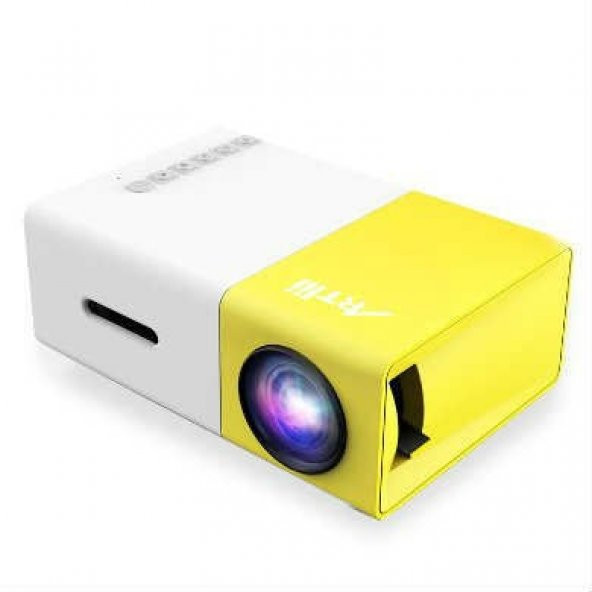 Artlii Fun Projector Mini Home Theater Support 1080P Projector