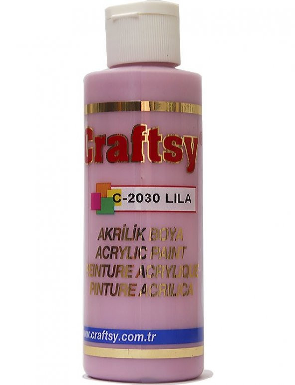 Craftry Akrilik Ahşap Boyası C-2030 Lila 120ml