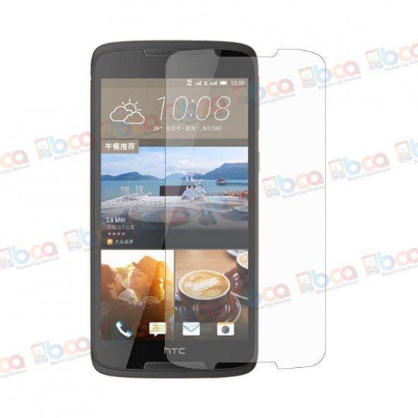HTC Desire 828 Kırılmaz Ekran Koruyucu Temperli Cam