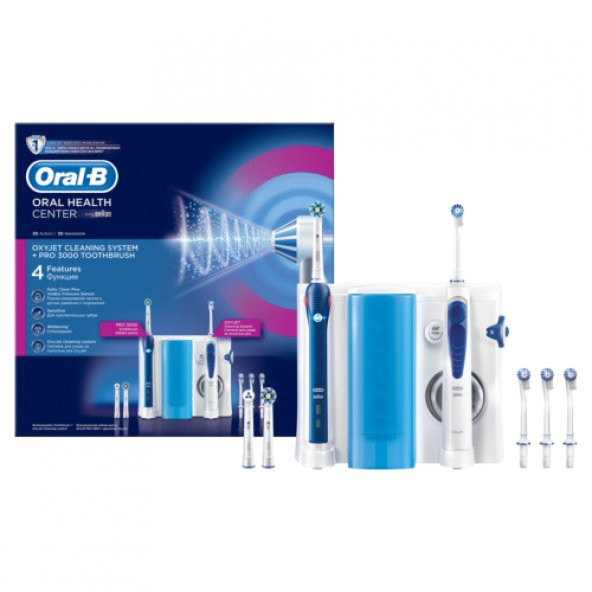 Oral-B Professional Care 3000 + Oxyjet OC20 Diş Fırçası