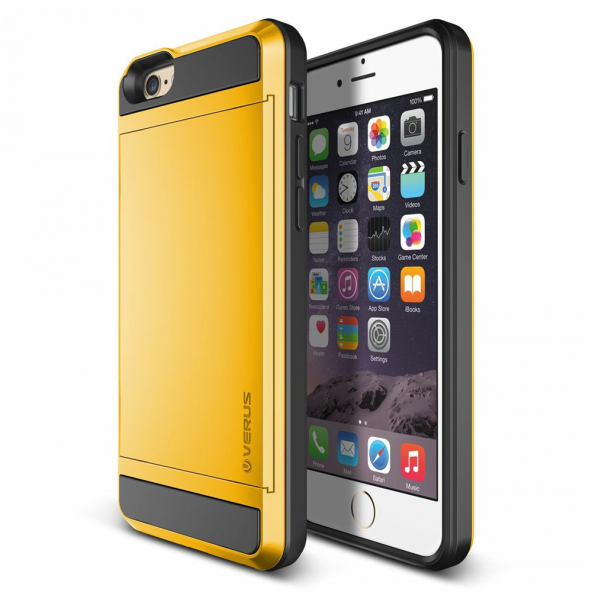 Verus iPhone 6/6S 4.7 Damda Slide Kılıf Special Yellow