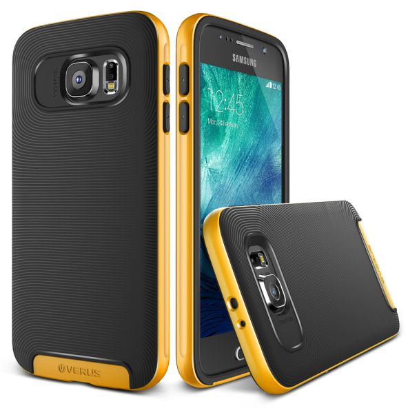 Verus Galaxy S6 Case Crucial Bumper Kılıf Special Yellow