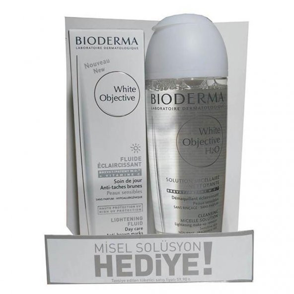 BİODERMA WHİTE OBJECTİVE 30 ML+WHİTE OBJECTİVE H2O SOLUTION 200 M