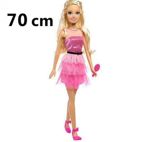 Dev Barbie Bebek Figür 70 cm