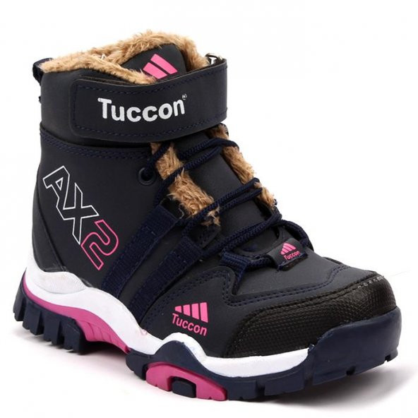 Tuccon 1083 İçi Termal Kürklü Kışlık Kız Çoçuk Bot Ayakkabı