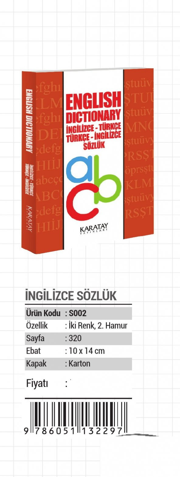 İngilizce Türkçe Türkçe İngilizce Sözlük 2297