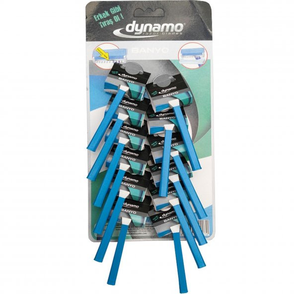 Dynamo Banyo Tıraş Bıçağı ( kartela bıçak 12 adet) Koli (20 karte - 1