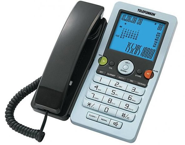 TELEFUNKEN Masaüstü Kablolu Sabit Telefon Caller ID T-5015