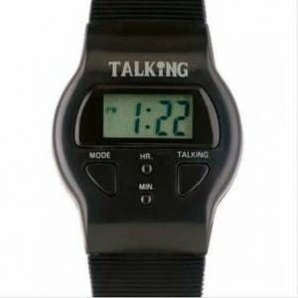 Konuşan Saat - Talking Watch - Görme Engellilere Uygun Kol Saati - 2
