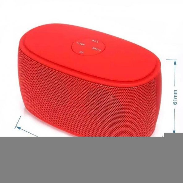 Radyolu Şarjlı Bluetooth Hoparlör Ses Bombası Müzik Çalar USB TF - 2