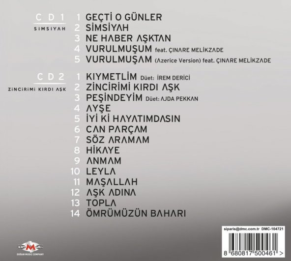 MUSTAFA CECELİ - SİMSİYAH (2 CD) - 2