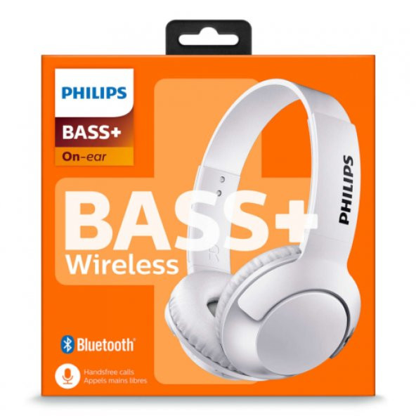 Philips SHB3075WT/00 BASS+ Mikrofonlu Bluetooth Kulaklık Beyaz