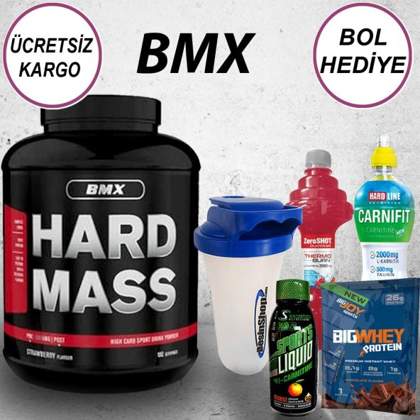 BMX Hard Mass Gainer karbonhidrat 5000 gr