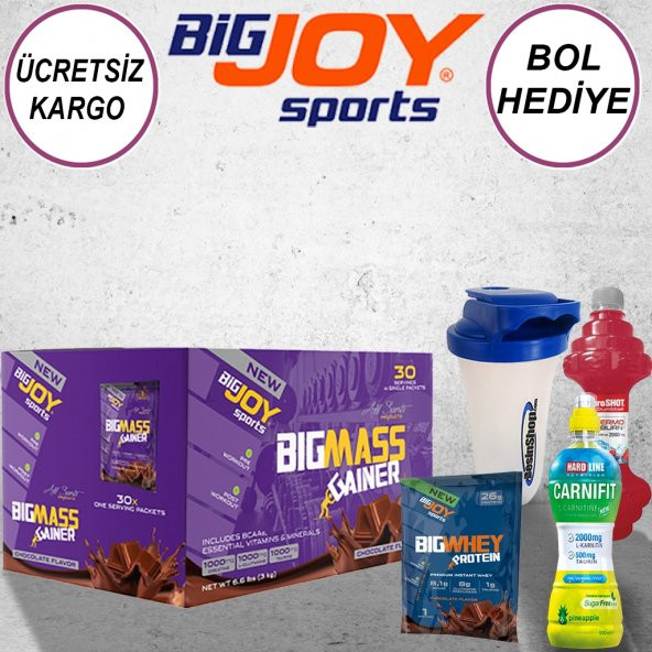 BigJoy BigMass Karbonhidrat3000 Gr 30 Saşe