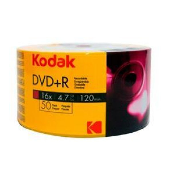 BOŞ DVD KODAK DVD+R 16X 4.7 GB 50li VALUE PACK
