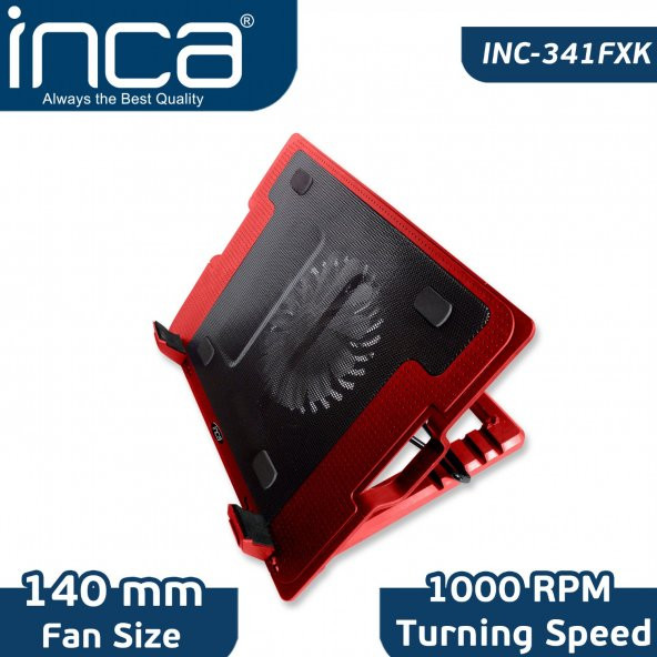 INCA INC-341FXK ERGONOMİK USB SESSİZ NOTEBOOK STAND SOĞUTUCU