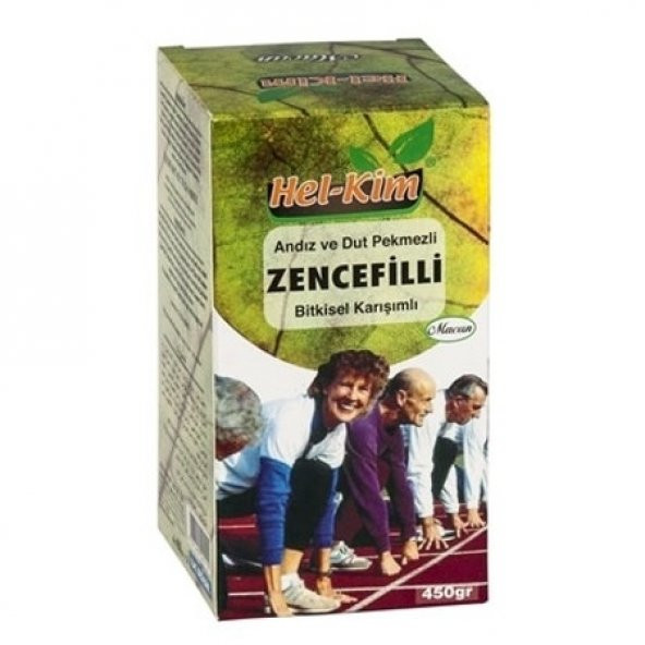Hel-Kim Bitkisel karışımlı Zencefilli Macun 450 gr Helkim