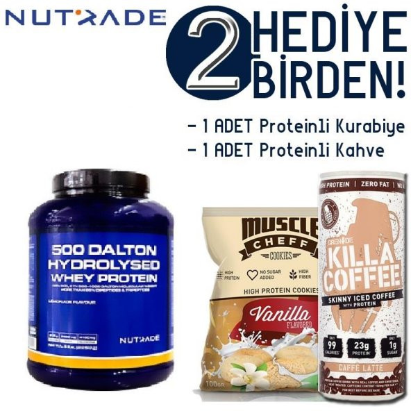 Nutrade 500 Dalton Hydrolysed Whey Protein Limonade 2250 Gr 2 Hed