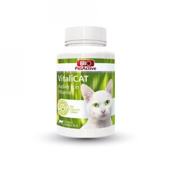 Yavru Kediler İçin Bio Pet Active Multi Vitamin 150 Tablet