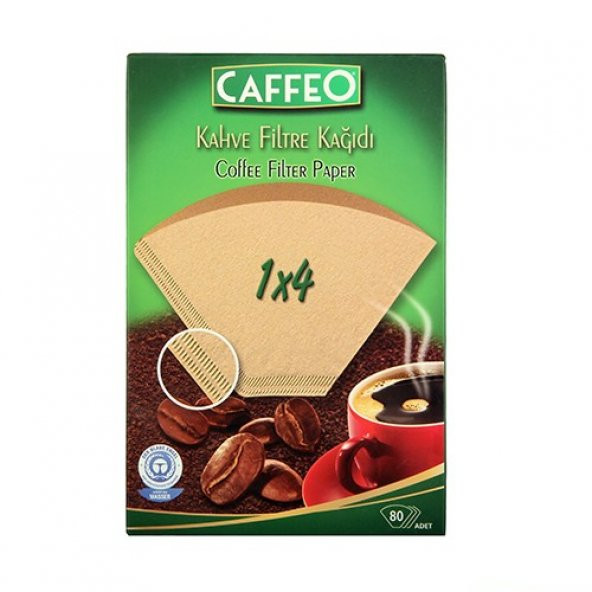 Caffeo Filtre Kahve Kağıdı 1x4 80li Paket