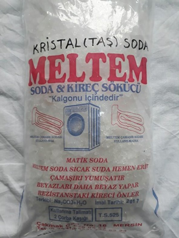 Kristal Tas Soda - Kirec Cozucu 1 Kg