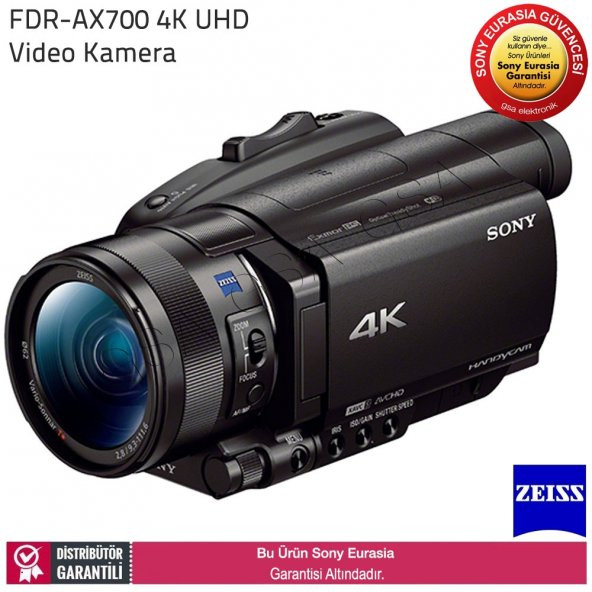 Sony FDR-AX700 4K Ultra HD Video Kamera