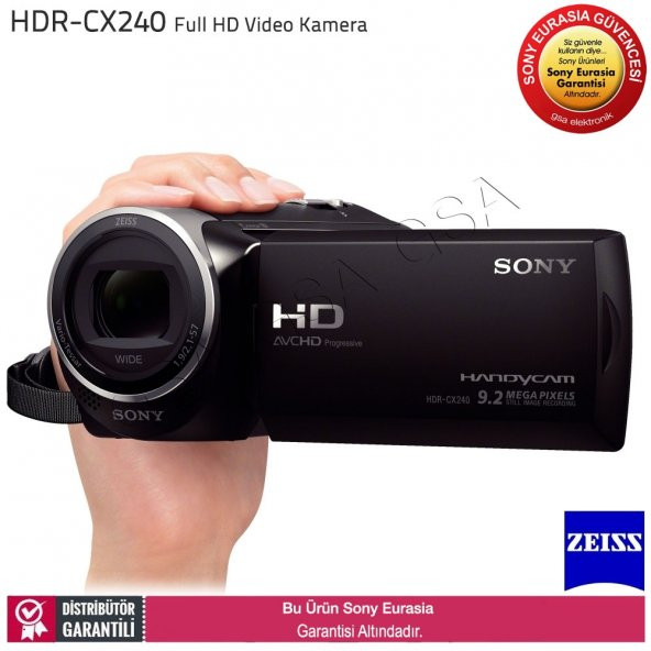 Sony HDR-CX240 FULL HD Video Kamera - 2