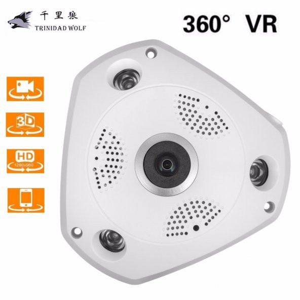 3D PANORAMIC WIFI CAMERA - VR CAM